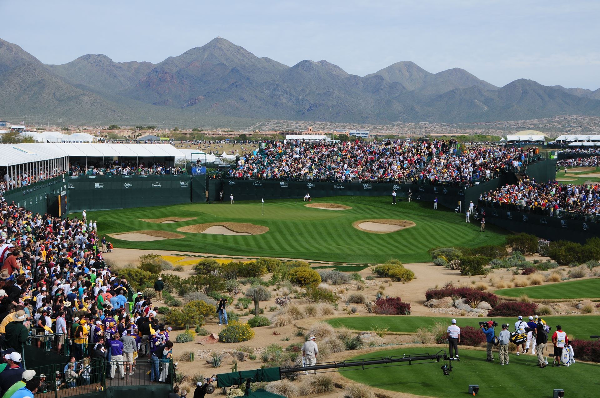 Play like a pro at TPC Scottsdale stadium course with Golf & Grow